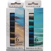 Sennelier Set of Dry Pastels, 12 Half Pastel Colours, Soft