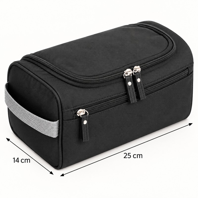 Waterproof Travel Makeup Bag for Toiletries and Cosmetics – Portable