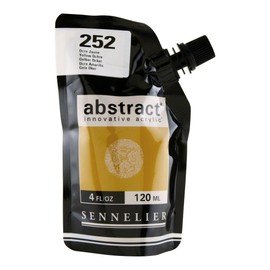 Sennelier Abstract Acrylic Paint 120 ml, Satin Yellow Ochre