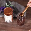SAIOOL Sugar Jar with Lid and Spoon Set of 2,