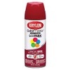 Krylon K05210107 ColorMaster Paint + Primer, Gloss, Cherry Red, 12