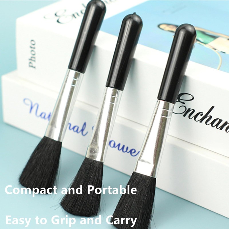 2 Pcs Diatomaceous Earth Duster Succulent Cleaning Brush, Plant Leaf