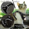 Upgraded Car Cat Harness and Leash for Walking, Adjustable Soft