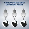 KEAcvise 5pcs Hardened Steel Nozzle Set - mk8 extruder nozzles