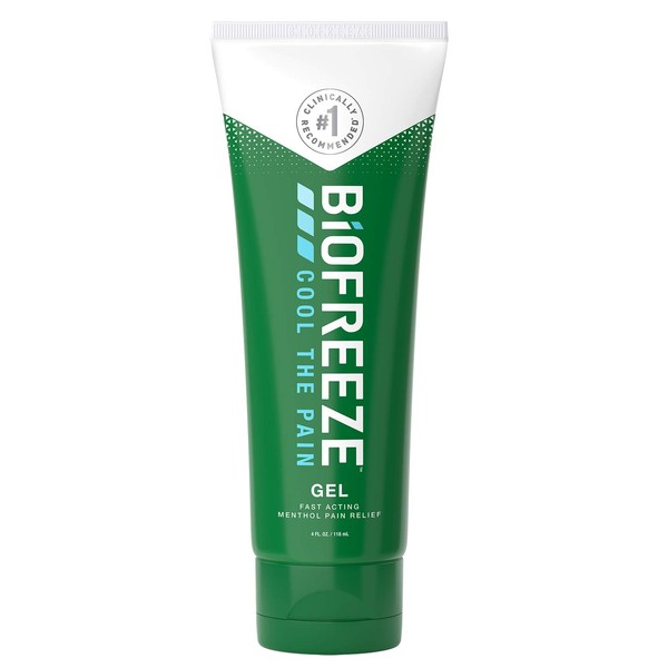 Biofreeze Pain Relief Gel, 4 oz. Tube (Packaging May Vary)