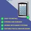 SecureMyDoor Access Control Proximity Keypad with 20x RFID Proximity Fobs