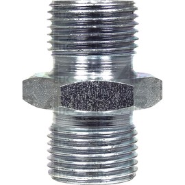 APUK 10x Hydraulic Adaptor 3/8" BSP Male/Male Set Replacement for Ford Massey Ferguson Tractor