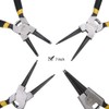 4PCs Jewelry Making Pliers Tools with Needle Nose Pliers Chain