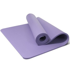 Yoga Equipment Home Training Health Gymnastics Pilates Yoga Mat 10mm Purple
