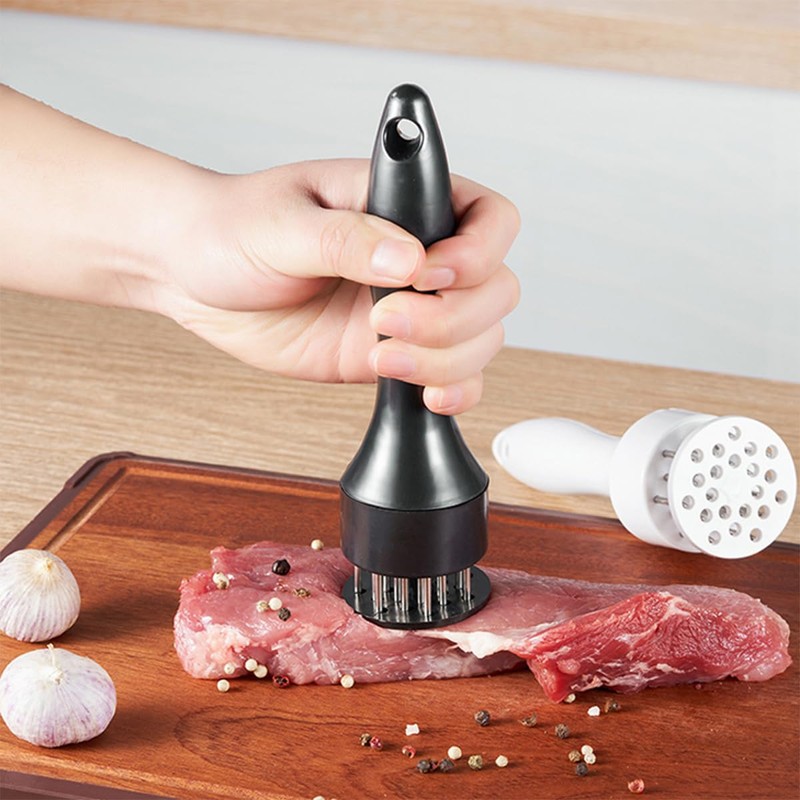 Hsthe Sea Black 21 Needle Loose Meat Needle Tenderizer Steak