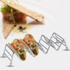 Taco Holder, 1 Piece Stainless Steel Waveform Mexican Taco Holder