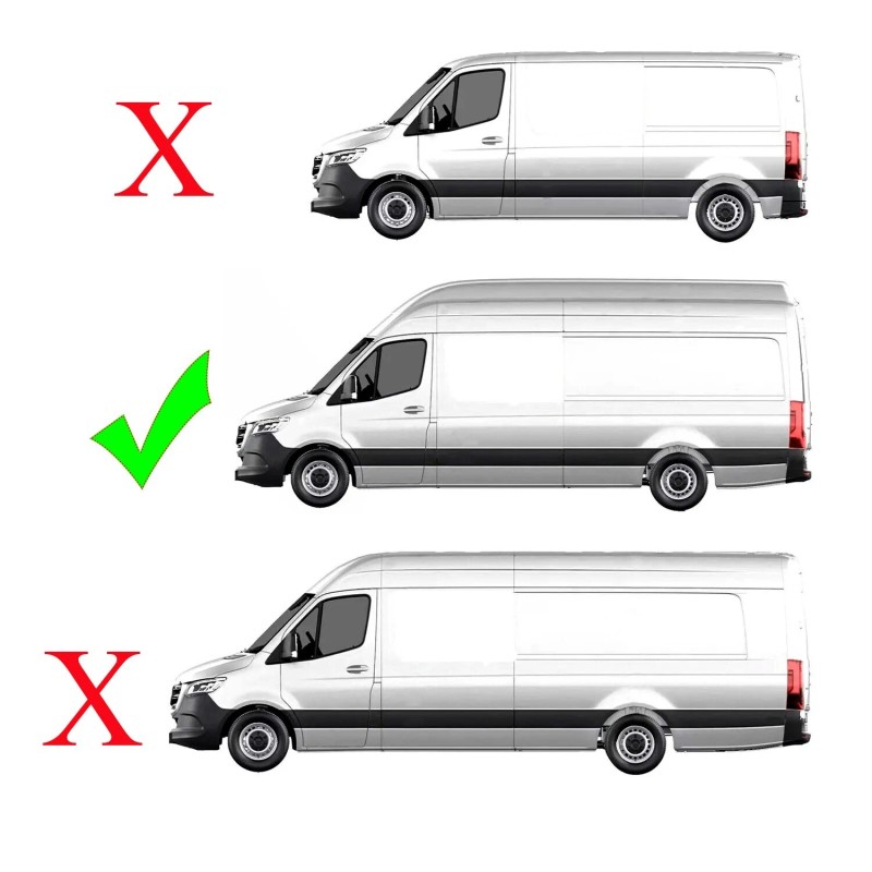 Aftermarket Products FOR MERCEDES SPRINTER W907 2019-2024 DRIVER SIDE REAR