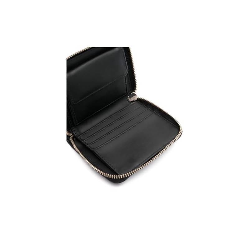 GUESS Women's Cresidia SLG Small Zip Around Wallet, Black, One