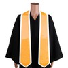 GradClassical Plain Graduation Stole Classic End With Trim Unisex Adult