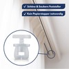 NEUFELD® 120 curtain gliders for inner rails (including 6 locks),