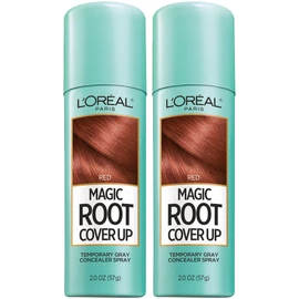 L'Oreal Paris Hair Color Root Cover Up Hair Dye Red 2 Ounce (Pack of 2) (Packaging May Vary)