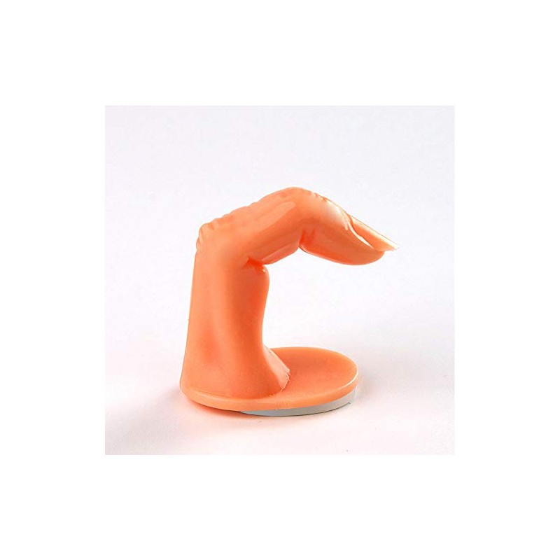 Práctica de dedo de la práctica de las uñas, dedo