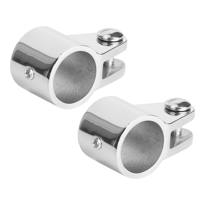 2Pcs Marine Jaw Slide Stainless Steel Bimini Top Boat Hardware