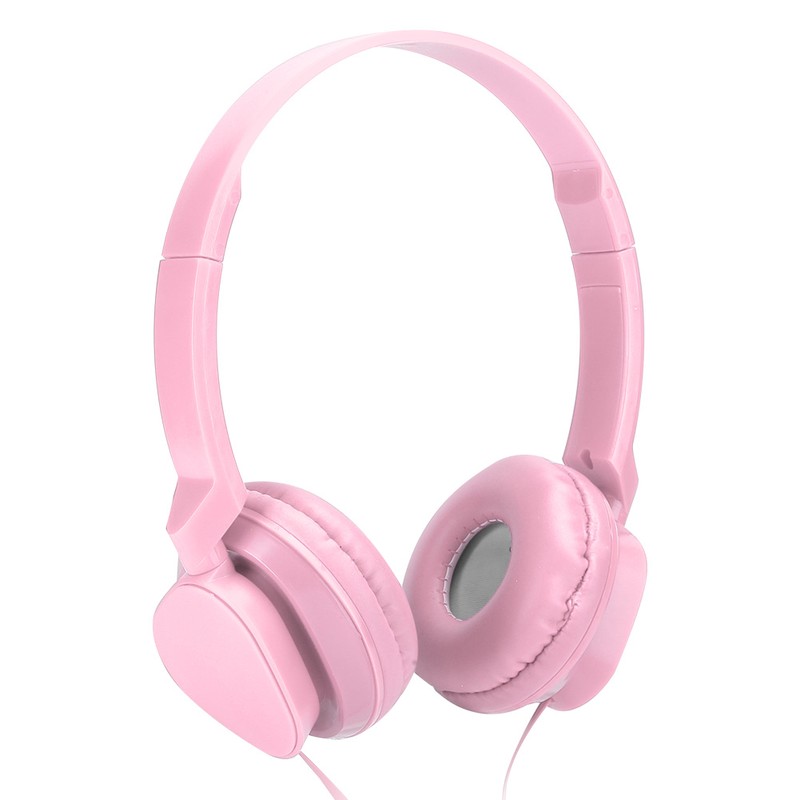 Wired Headphones Over Ear Headsets Stereo Sound Earphone with Mic
