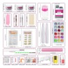 Kit De Extensiones Acrílicas En Polvo Y Monómero Líquido, 41