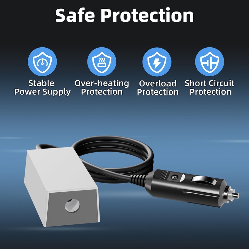 DAIERTEK Starlink Mini Adapter, 36V 1.67A Output, 12V-36V Input, Black,