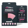 Pink Formula Windshield Cleaning Kit, Pink Eraser + Microfiber Cleaning