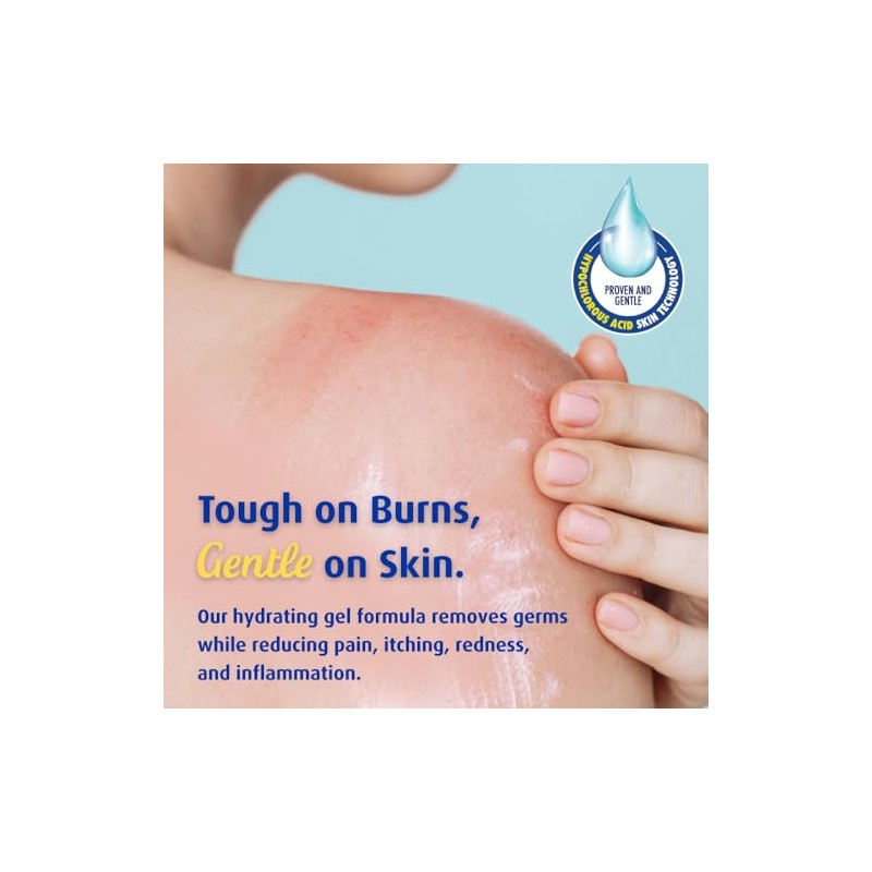 Solarcaine Cooling Hydrogel with Hypochlorous Acid, 6 oz