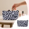 Leopard Print Makeup Organiser Bag for Women Girls Makeup Cosmetic