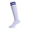 Mine Soccer Socks, Resistant to Wear, 2 Line / WT