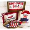 AGD Patriotic Decor - July 4th Firecracker Popsicle Cookie Tier