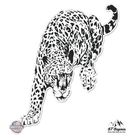 GT Graphics Jaguar - 12" Vinyl Sticker Waterproof Decal