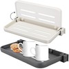 2 Pcs RV Aluminum Foldable Shelf, Wall-Mounted Foldable Shelf, Hidden