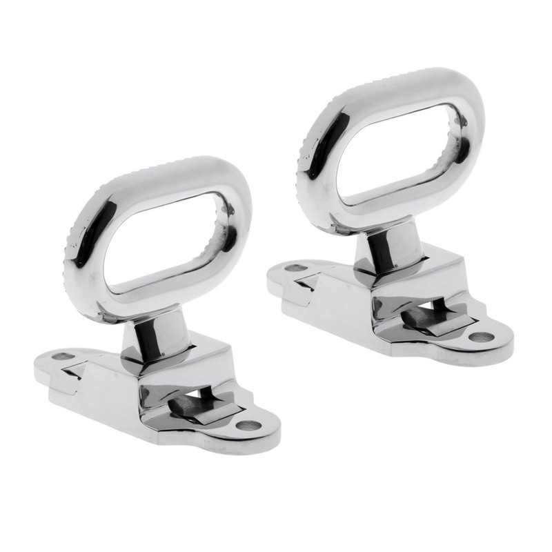 2pcs Boat Yacht Car Truck Transom Small Folding Mast Step