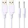 GXBOGR 2 Pack 2.5mm Massager Charger dc Charger for vaibrator Replacement DC Charging Cable Set Compatible with,Compatible with Beauty Instrument USB Charger Cords