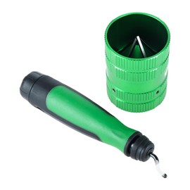 Yetaha Pipe Deburring Reamer Tool Set, Copper PVC Pipe Deburring Plumbing Tools, 1/4" to 1-5/8" Inner Outer Conduit Reamer Deburring Tool with Pen Reamer Burr Remover