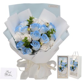 Soap Flower Bouquet, Mother's Day Gift, Birthday Gift, Soap Flower, Rose, Gradient, Bouquet of Roses, Female Popular Gift, Dry Flowers, Interior, Wedding, Anniversary, Father's Day, Respect for the Aged Day, Promotion, Move In, Girlfriend, Farewell Party