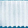 Sabrina All Over Floral Pattern White Net Curtain - Sold