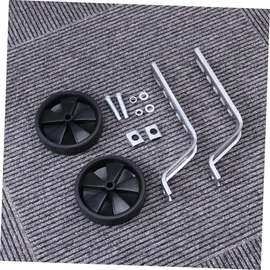BIUDECO Boy Girl Training Wheels for Bikes Stabilizers for Boy Girl Balance Support for Young Riders for Beginners Black