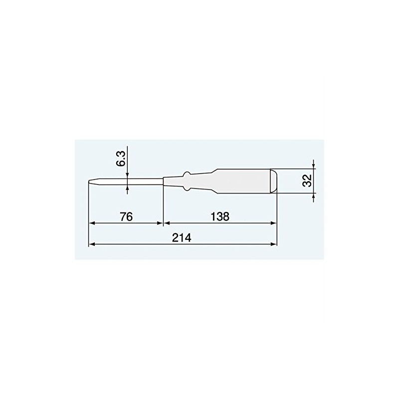 ENGINEER Pro Grip Screwdriver +2 DG-04
