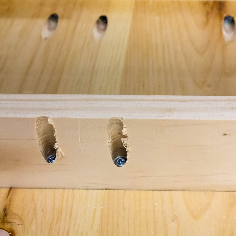 sourcing map #8x2" Pocket Hole Screws, 250pcs Square Drive Self