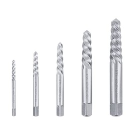 Truper EXT-5, Juego extractores de tornillos, 5 piezas