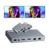 HDMI Extender Splitter Over Cat6/7 up to 100M(328fts), 4K@30Hz HDMI