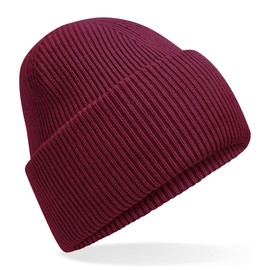 Hatstar Warm Women's Beanie Hat | Men's Chunky Knit Winter Hat | Wool Hat Knitted Hat | Unisex for Men and Women | Soft and Thick, burgundy