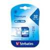 Verbatim 32GB Premium SDHC Memory Card, UHS-I Class 10, Blue