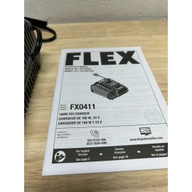 FLEX 24v 160 Watt Fast Charger (FX0411) - New From Kit