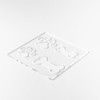 Colini Charcuterie Shape Dog Bone/Paw Router Board Handle Template Acrylic