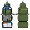 Hanging Toiletry Bag for Travel – Waterproof Foldable Organizer for