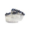 Sodalite Stone Hair Combs (Quantity of 2)