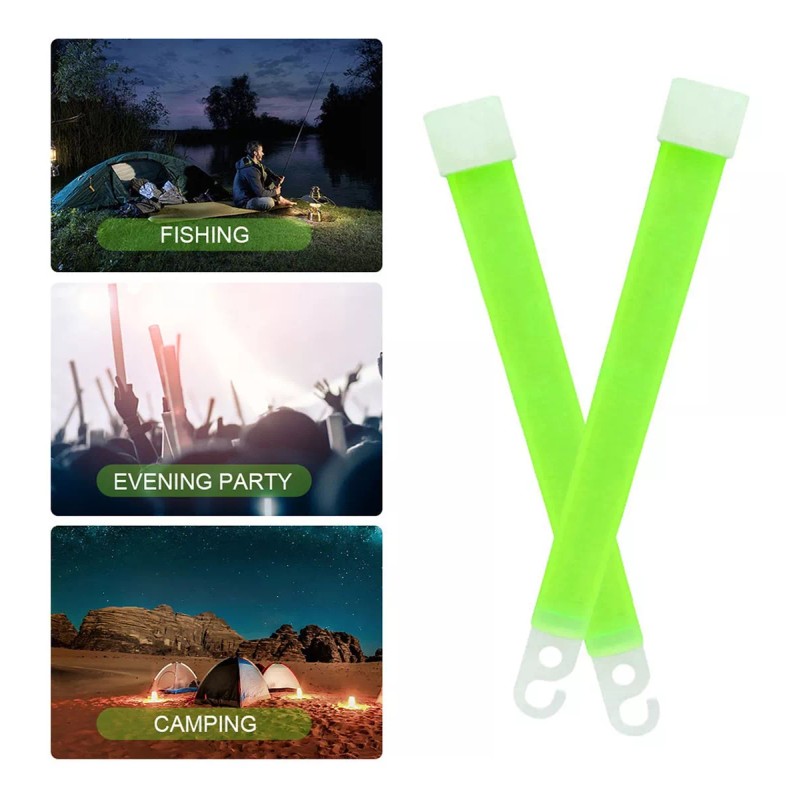 Lecute 30 Barras Luminosas Neon Glow Cyalume Fiesta Rave Batucada