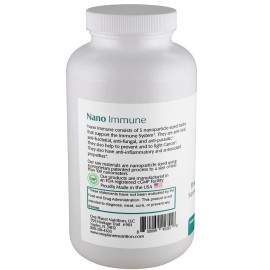One Planet Nutrition Nano Immune 500 mg Veggie Capsules (120 Servings)